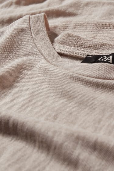 Dames - T-shirt - beige