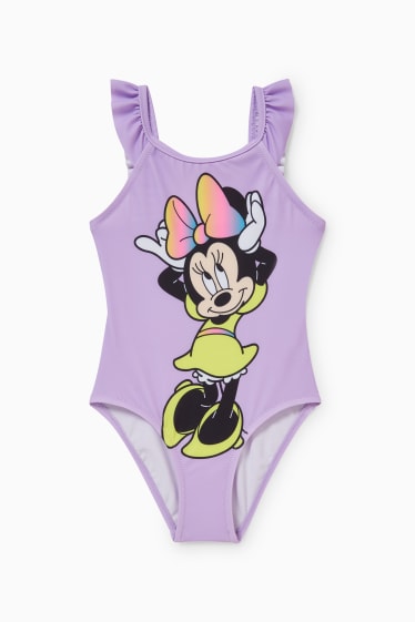 Dzieci - Myszka Minnie - kostium kąpielowy - LYCRA® XTRA LIFE™ - fioletowy