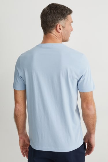 Men - T-shirt - light blue