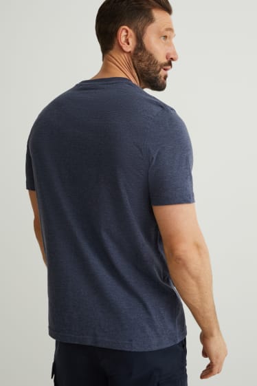 Hommes - T-shirt - bleu foncé