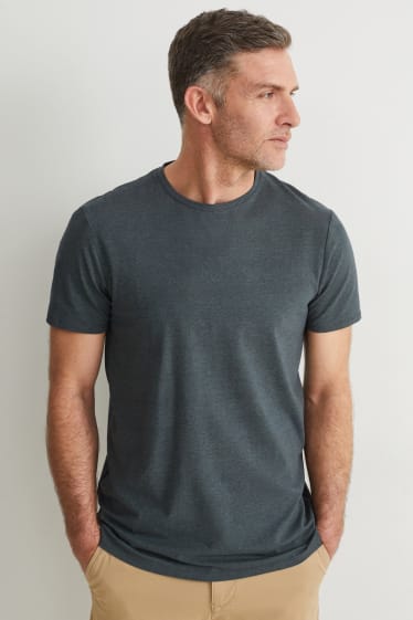 Men - T-shirt - Flex - dark green