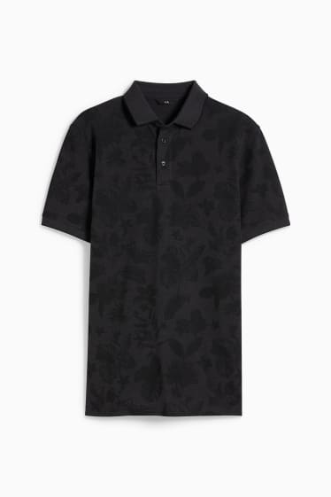 Men - Polo shirt - black