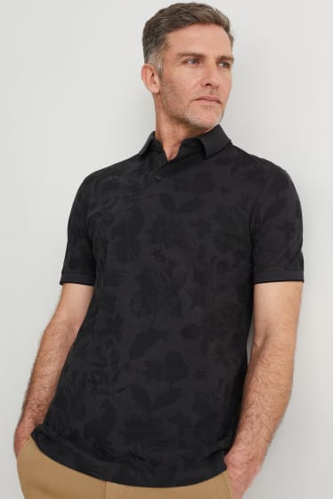 Men - Polo shirt - black