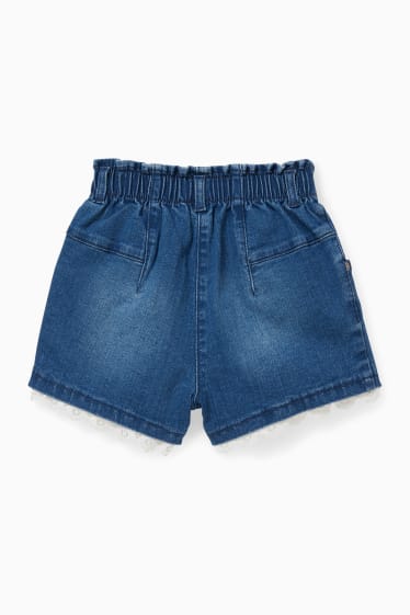 Kinder - Die Eiskönigin - Jeans-Shorts - helljeansblau