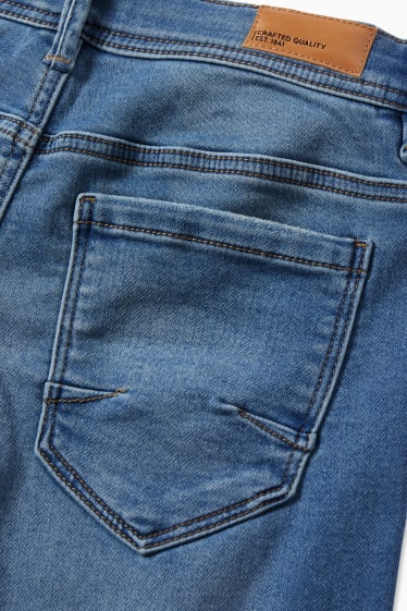 Kinderen - Straight jeans - jog denim - jeansblauw