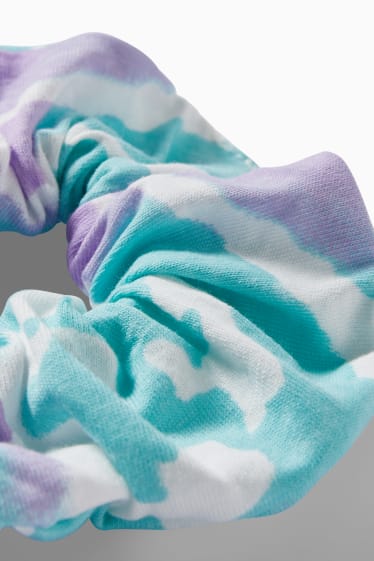 Kinder Mädchen - Set - Kurzarmshirt und Scrunchie - 2 teilig - mintgrün