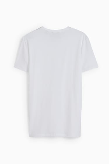 Men - T-shirt - flex - white