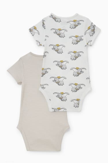 Unisex - Multipack 2er - Dumbo - Baby-Body - beige