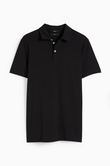 Men - Polo shirt - Flex - black