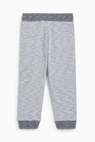 Enfants garçons - Pantalon de jogging - gris clair chiné
