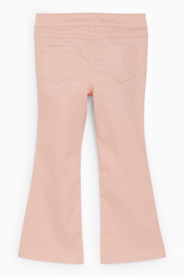Children Girls - Trousers - flared - LYCRA® - rose