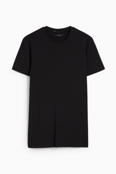 Heren - T-shirt - Flex - zwart