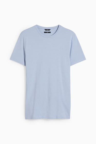 Uomo - T-shirt - azzurro