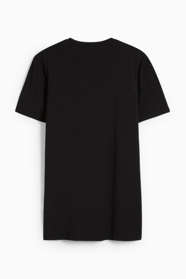 Heren - T-shirt - Flex - zwart