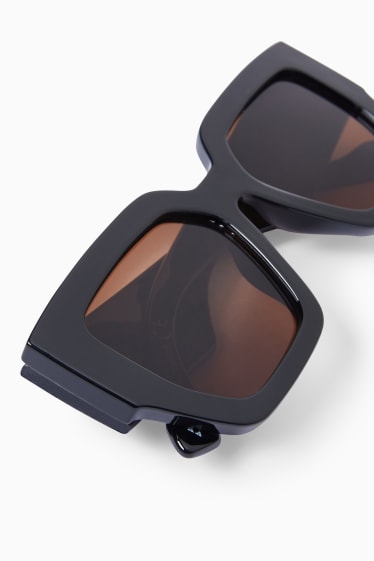 Damen - Sonnenbrille - schwarz