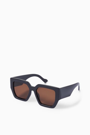 Damen - Sonnenbrille - schwarz