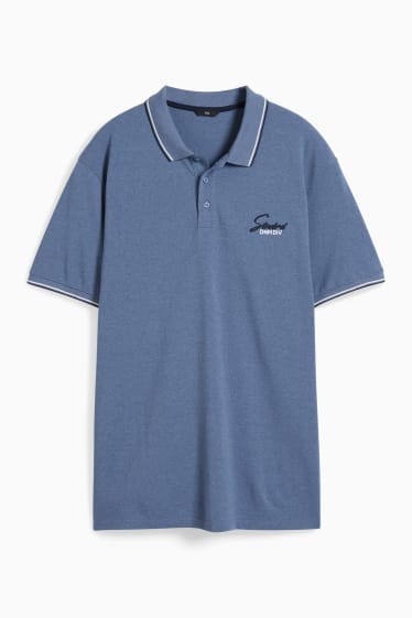 Heren - Poloshirt - blauw