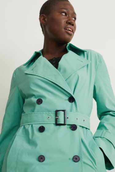 Femmes - Trench - turquoise clair