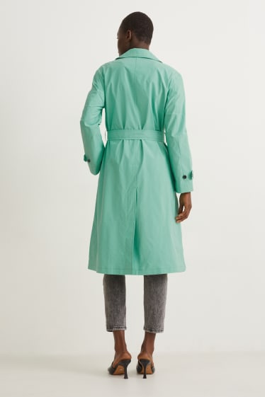 Femmes - Trench - turquoise clair