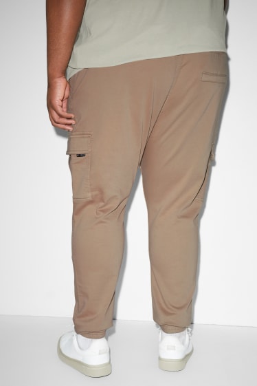 Home - Pantalons cargo - slim fit - LYCRA® - beix