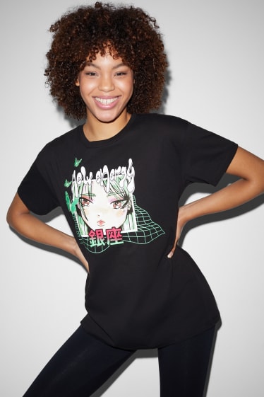 Donna - CLOCKHOUSE - t-shirt - nero