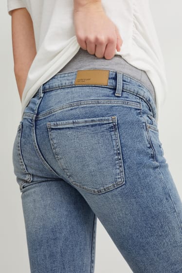 Dames - Zwangerschapsjeans - slim jeans - jeanslichtblauw