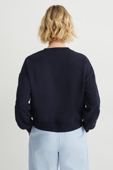 Damen - Sweatshirt - dunkelblau