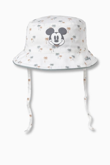 Niemowlęta - Myszka Miki - kapelusz niemowlęcy - kremowobiały