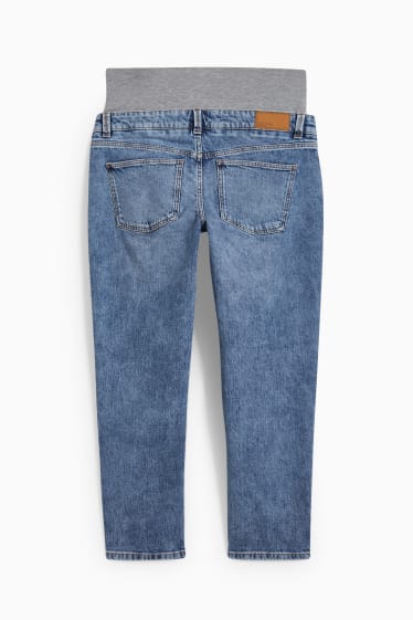 Kobiety - Dżinsy ciążowe - tapered jeans - dżins-jasnoniebieski