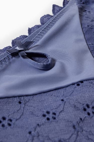 Dona - Calces hipster - LYCRA® - blau