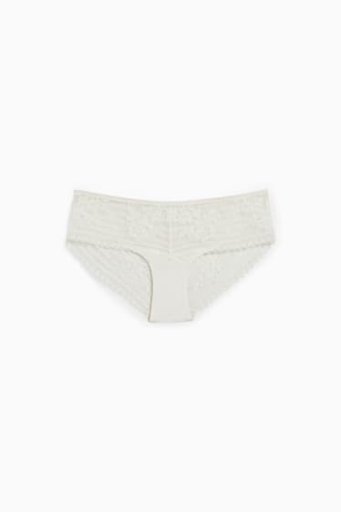 Damen - Hipster - cremeweiß
