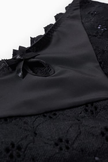 Donna - Coulotte - LYCRA® - nero