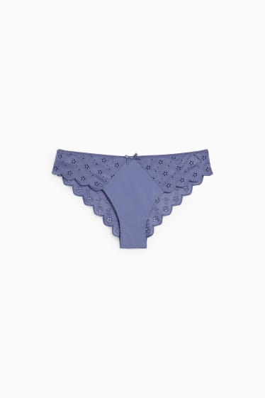 Damen - Slip - LYCRA® - blau