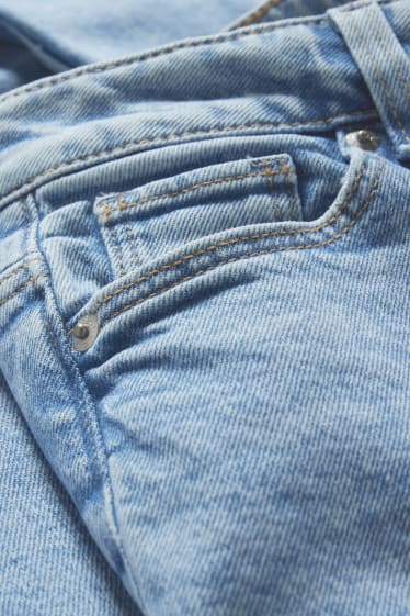 Donna - Straight jeans - vita alta - LYCRA® - jeans azzurro