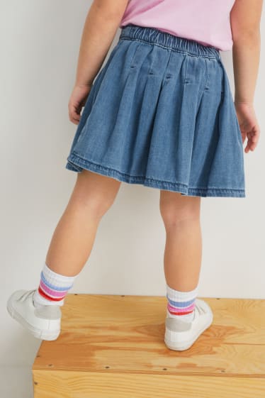Copii - Fete - Fustă de blugi - denim-albastru deschis