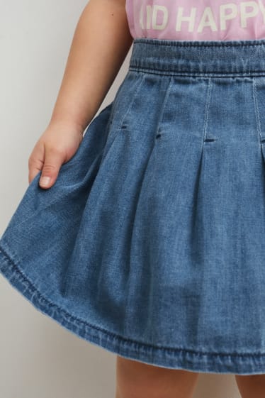 Copii - Fete - Fustă de blugi - denim-albastru deschis