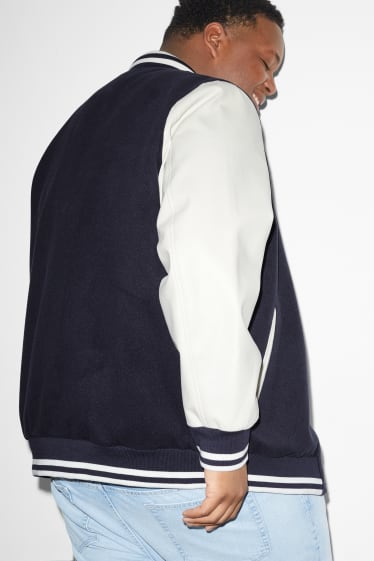 Men - Bomber jacket - dark blue