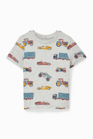 Enfants garçons - Ensemble - T-shirt et short - 2 pièces - bleu foncé