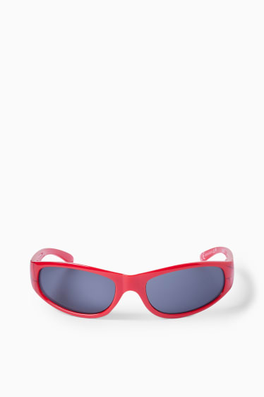 Bambini - Uomo Ragno - occhiali da sole - rosso