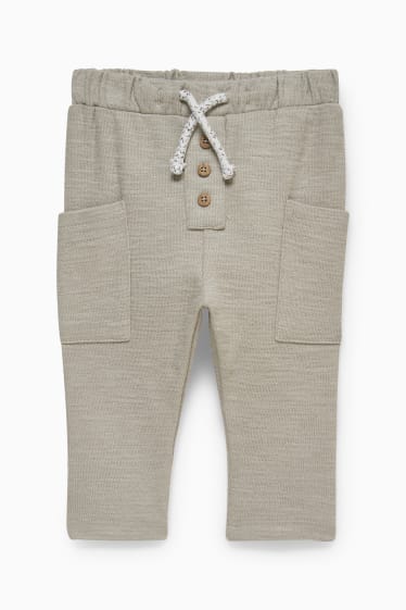 Baby Buben - Baby-Jogginghose - grau