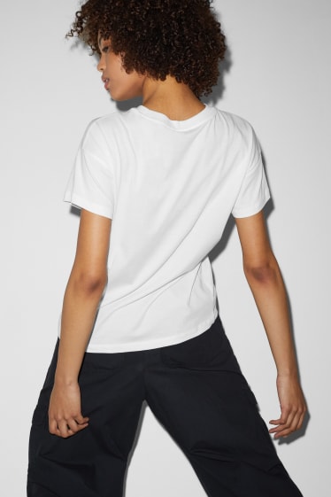 Damen - CLOCKHOUSE - T-Shirt - weiss