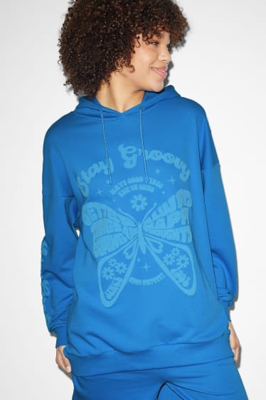 Teens & Twens - CLOCKHOUSE - Hoodie - blau