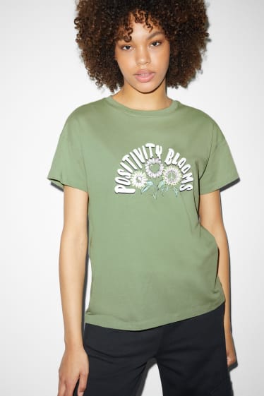 Ragazzi e giovani - CLOCKHOUSE - t-shirt - verde