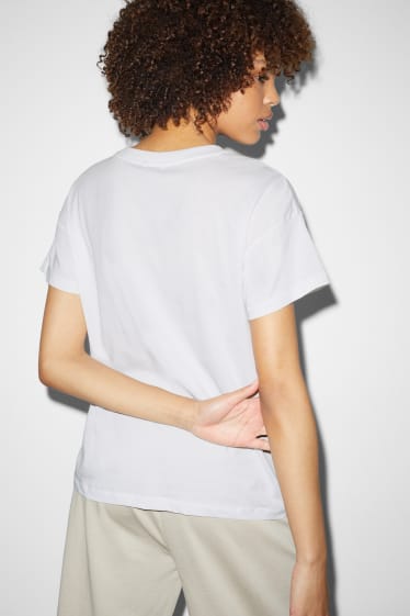 Mujer - CLOCKHOUSE - camiseta - blanco