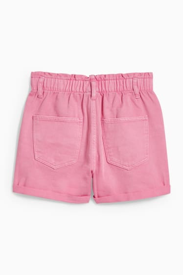 Enfants - Short en jean - rose