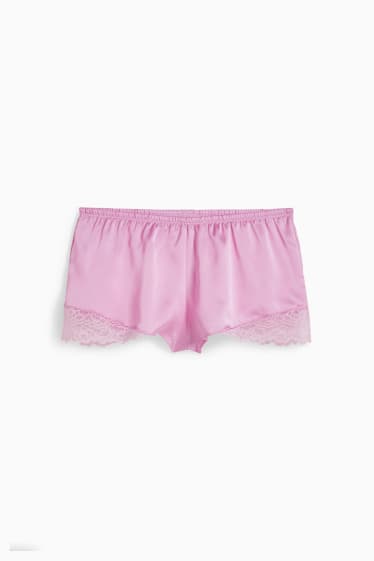 Damen - Boxershorts - hellviolett