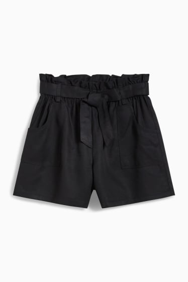 Kinder - Shorts - schwarz