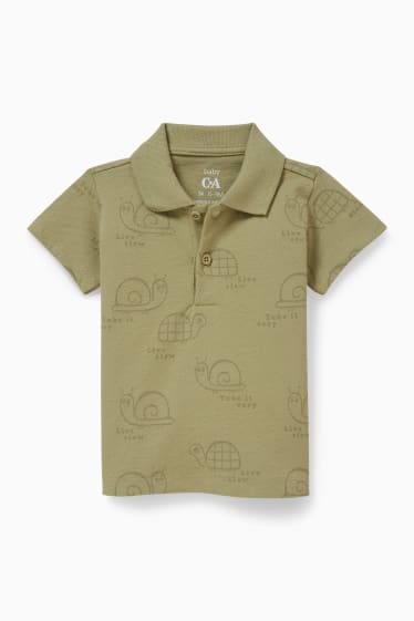 Babys - Baby-Poloshirt - hellgrün