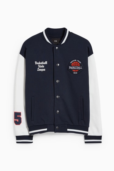 Children - Varsity jacket - dark blue