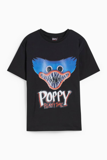 Niños - Poppy Playtime - camiseta de manga corta - negro